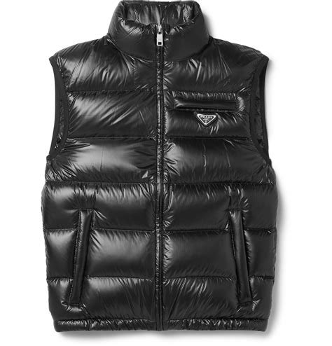 prada bodywarmer men|prada gilet men's.